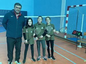 Concentração Badminton na Escola Pêro da Covilhã Agrupamento de