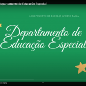 Feliz Natal do Departamento de Educação Especial