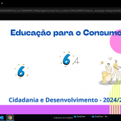 Educação para o Consumo – Cidadania e Desenvolvimento